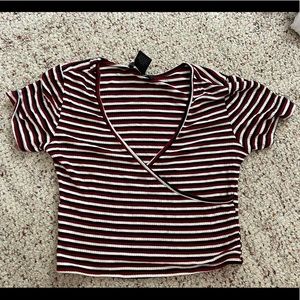 Stripped crop top